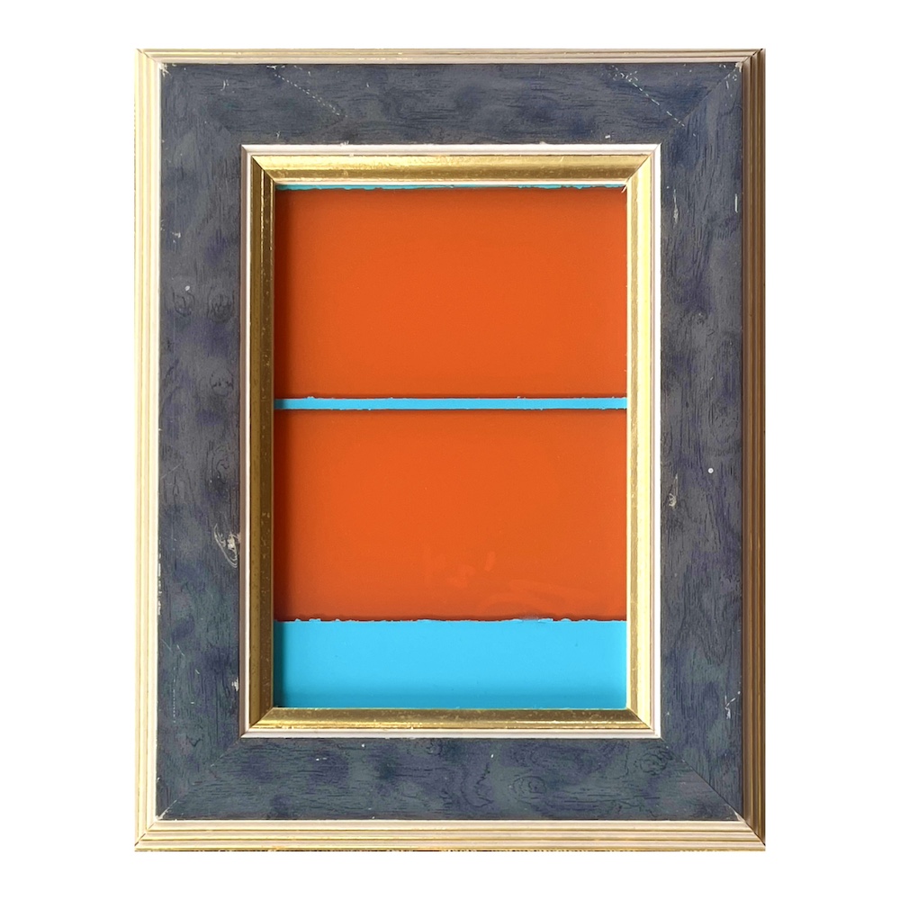 Baby Orange + Turquoise