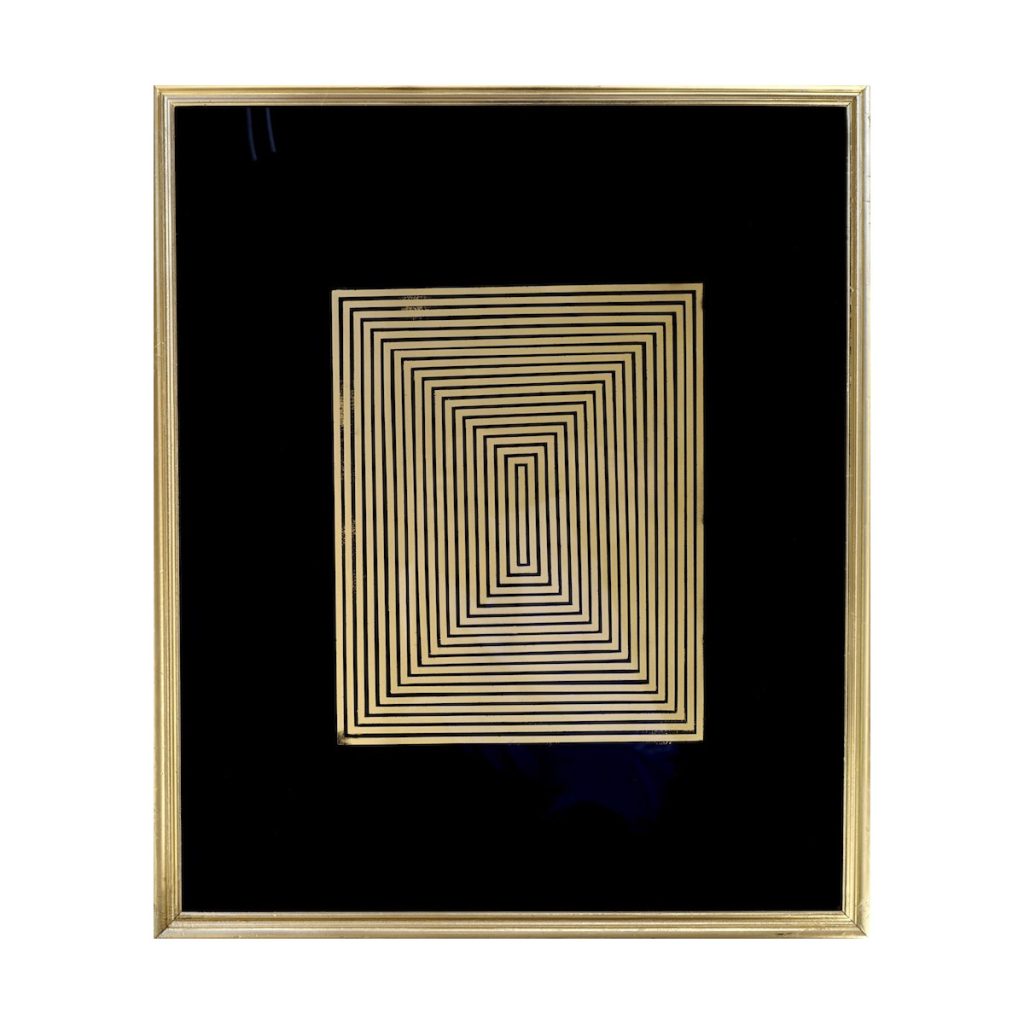 Pyramid - Frank Stella Study