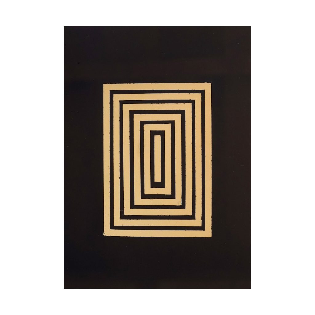 Triangles - Frank Stella Study